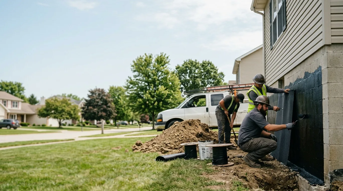 Basement Waterproofing in Mechanicsburg, OH near me